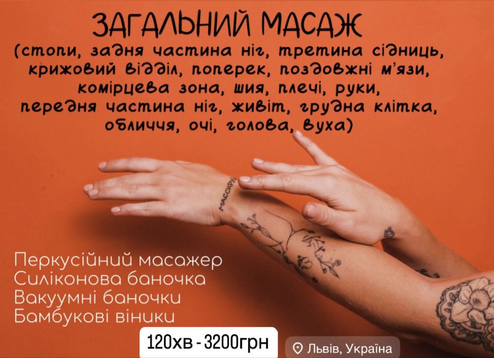 Масаж енергетичний - терапія