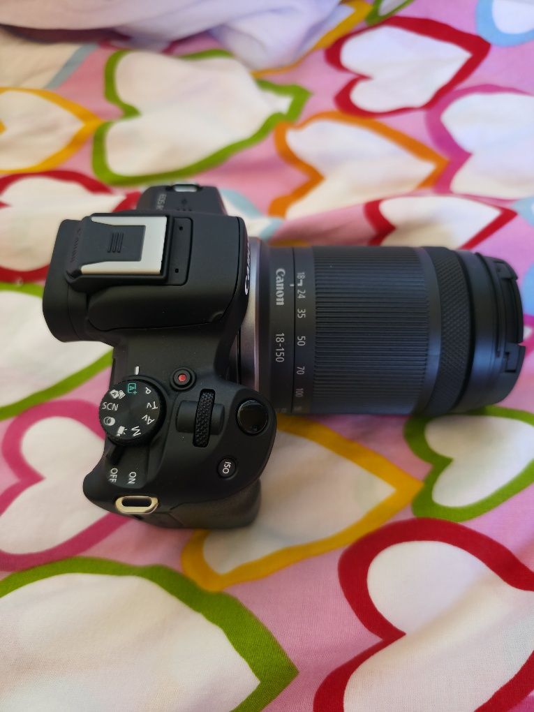 R50 com lente 18-150mm com garantia e caixa