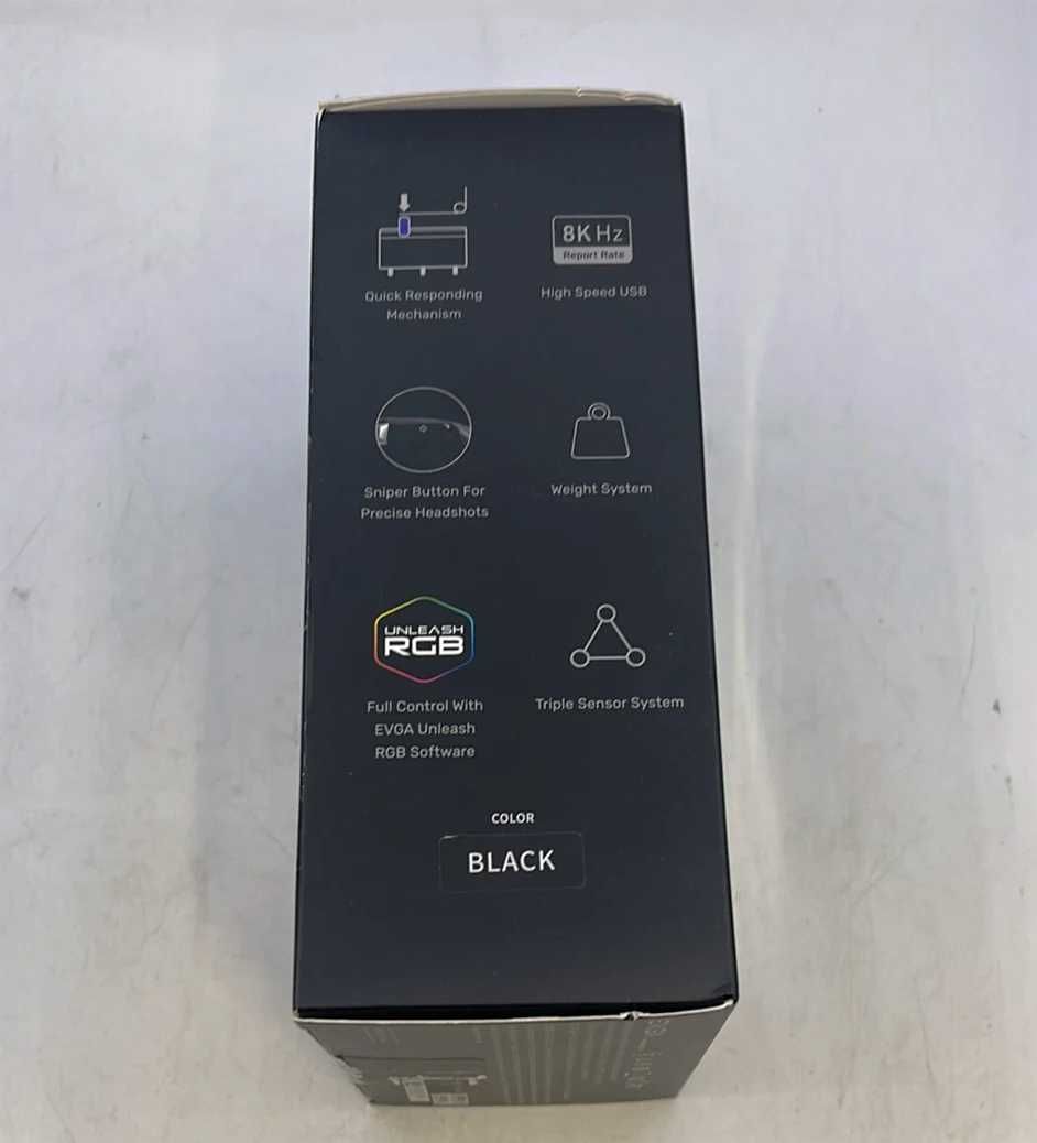 EVGA X17 FPS Gaming Mouse - LED Sync - Black