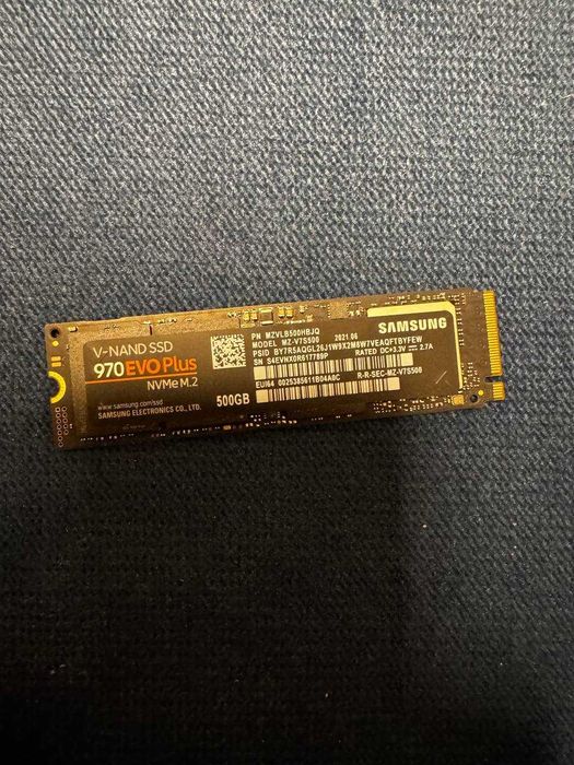 SAMSUNG 970 Evo Plus 500Gb SSD