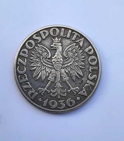 Moneta 2 zł 1936 Statek