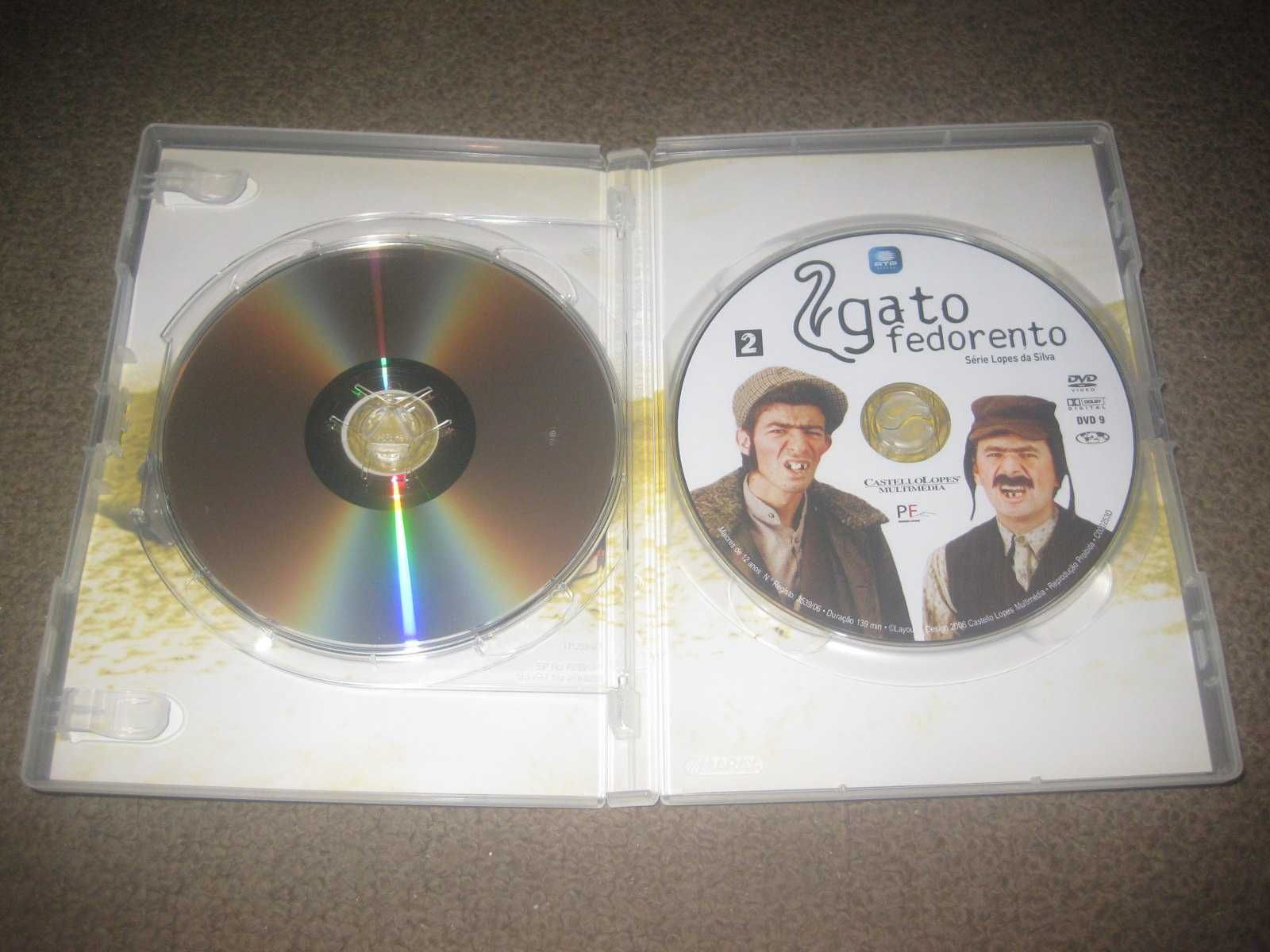 "Gato Fedorento: Série Lopes da Silva" numa edição com 2 DVDs