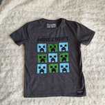 Koszulka chlopieca Minecraft t-shirt obracane cekiny