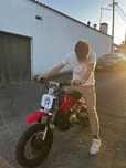 Pit Bike 125 cc /capacete