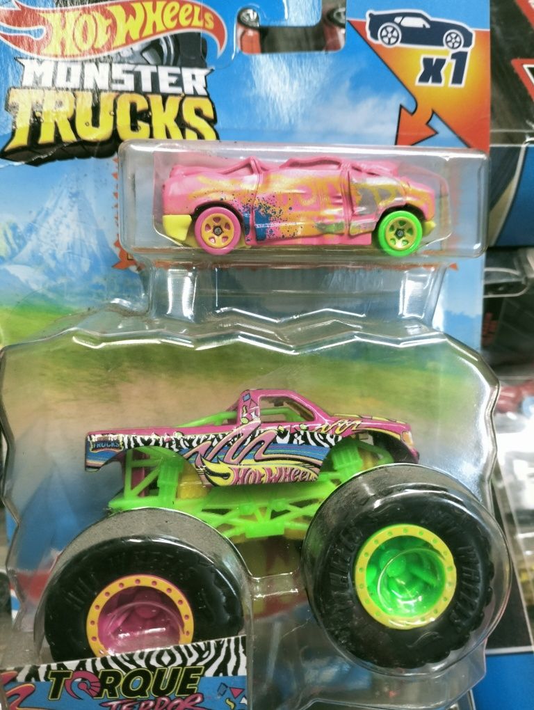 Hot Wheels monster truck torque terror resorek autko nowy