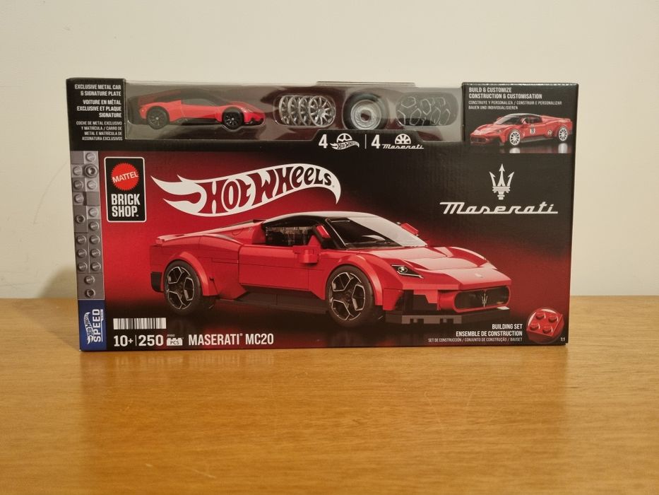 Mattel Brick Shop Hot Wheels Speed Series - Maserati MC20