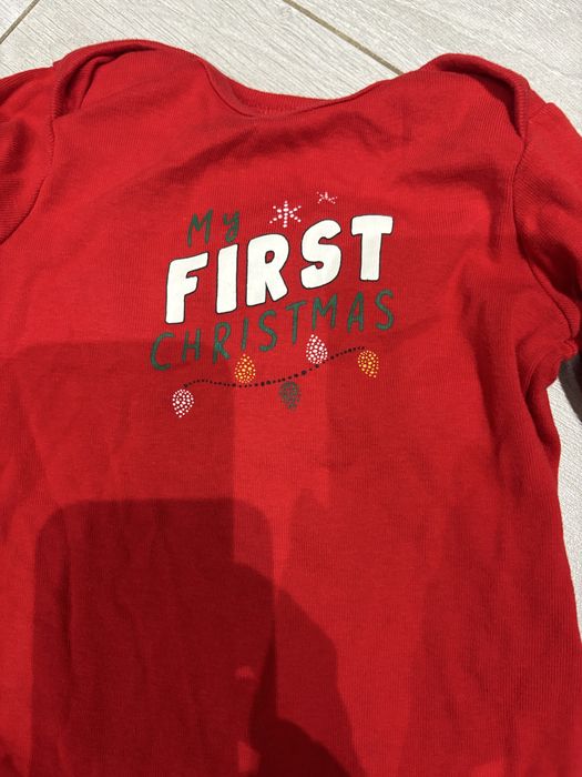 Новорічний костюм,боді,чоловічок р.80