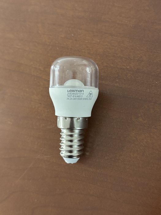 Lampada Lexman de frigorifico 2w 6500K hj