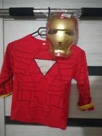 Strój przebranie kostium Iron Man +nowa maska