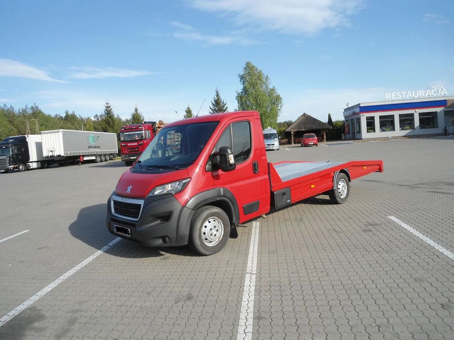 Peugeot Boxer  2018 r Najazd Laweta Klima Zamiana Boxer Jumper Ducato