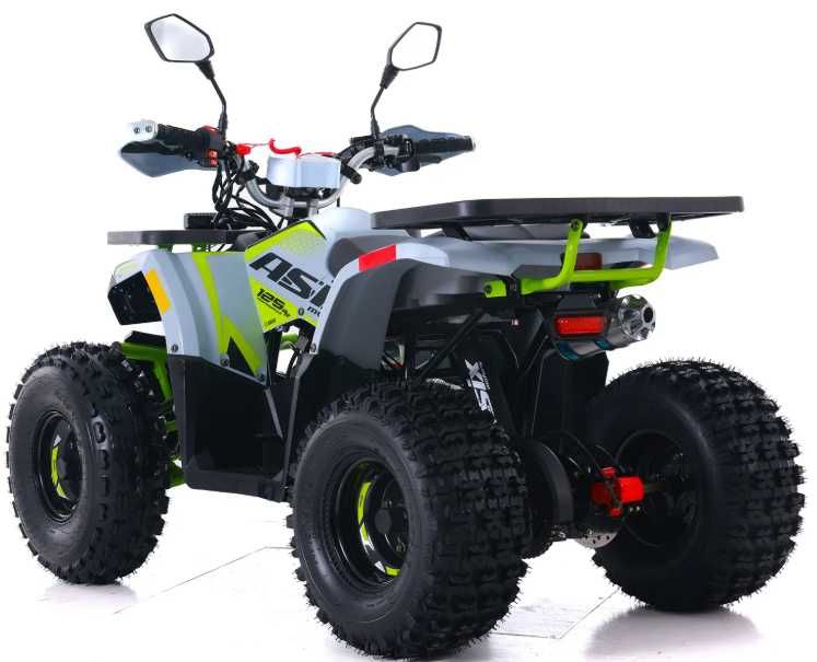 Quad ASIX HUNTER 125cc wsteczny 8 cali półautomat 7,5km dla dzieci