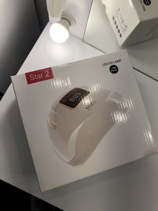 Лампа для манікюру UV LED STAR 2 72 Вт Black