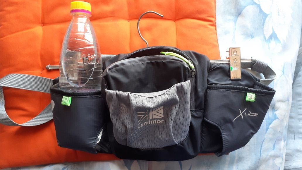 Сумка на пояс Karrimor(Великобритания).Новая.Серочерная.