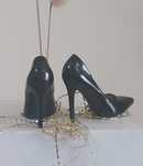 Sapatos em verniz cor preto