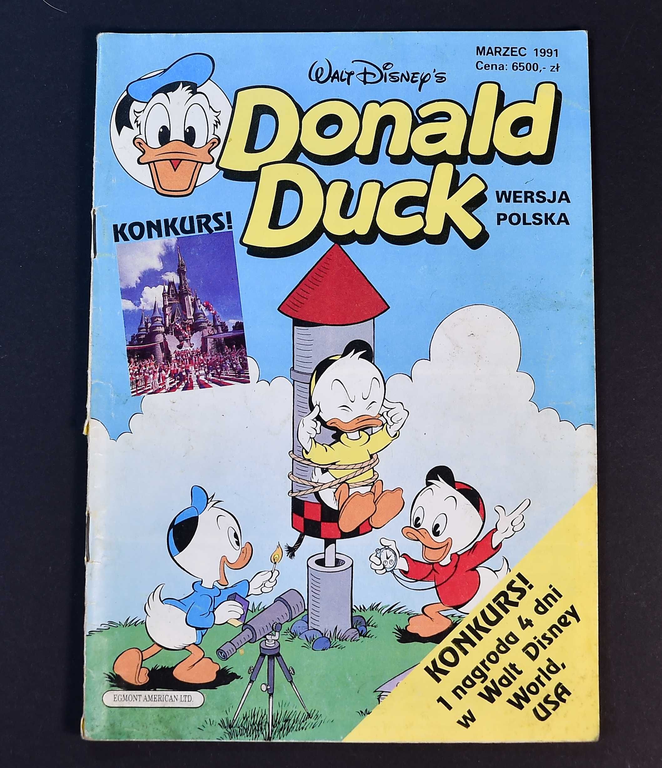 Komiks Disney Donald Duck Marzec 1991
