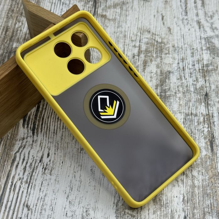 Чехол противоударный на Xiaomi Poco X6 Pro/ X7 Pro Кольцо. Чохол