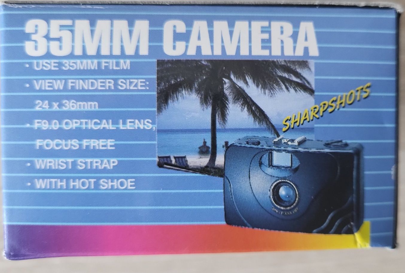 Analogowy aparat fotograficzny 35mm, NOWY