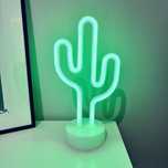 Lampka Neon LED kaktus zielony neon USB 12V