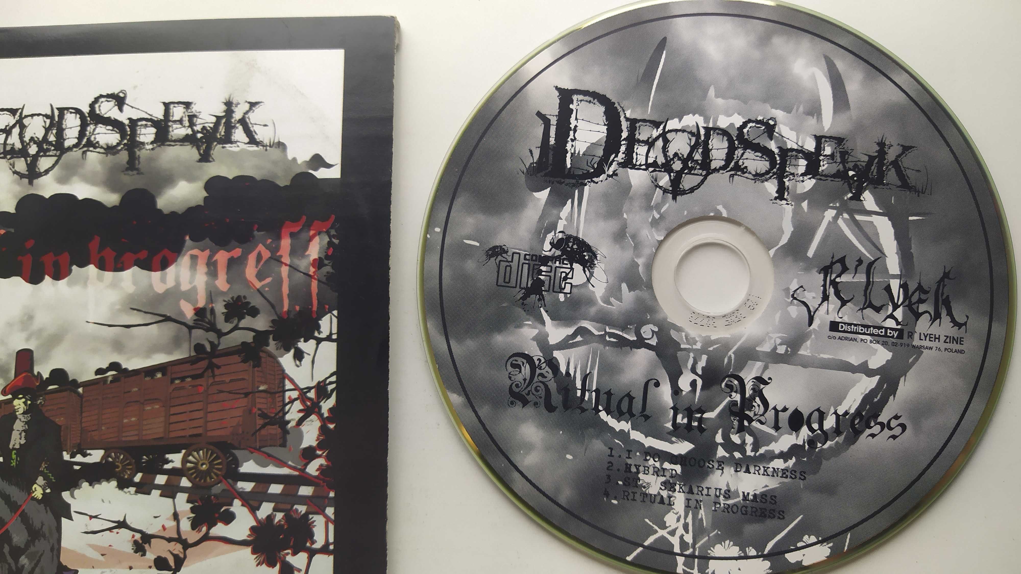 DeadSpeak Ritual in Progress koperta CD death metal