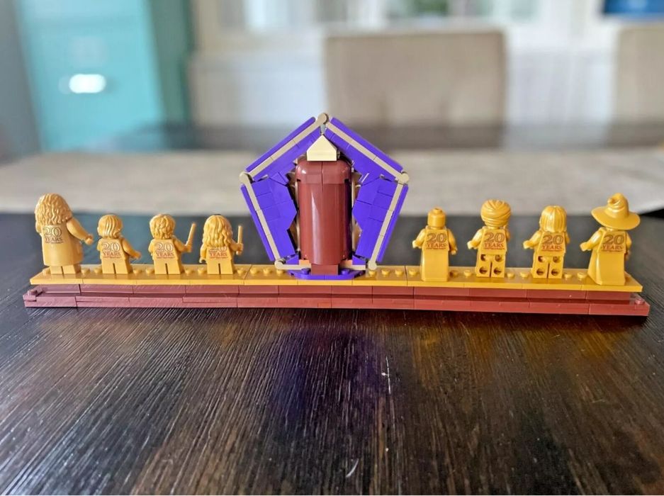 Lego harry Potter 20th dourados completo