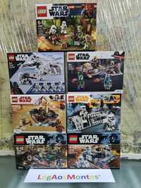 Lego Star Wars #9489 #75164 #76166 #75198 #75207 #75267 #75320. Selado