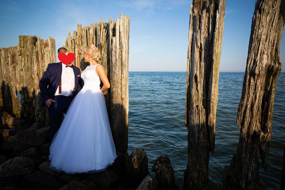 Suknia ślubna 38 + welon gratis