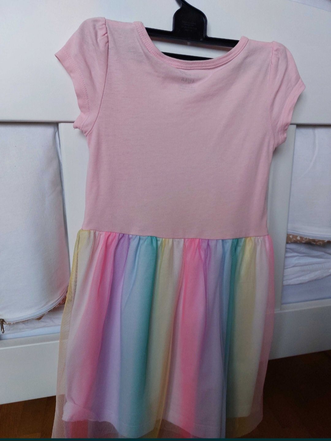 Плаття для дівчинки Carter's коттон+фатін, розмір 4Т