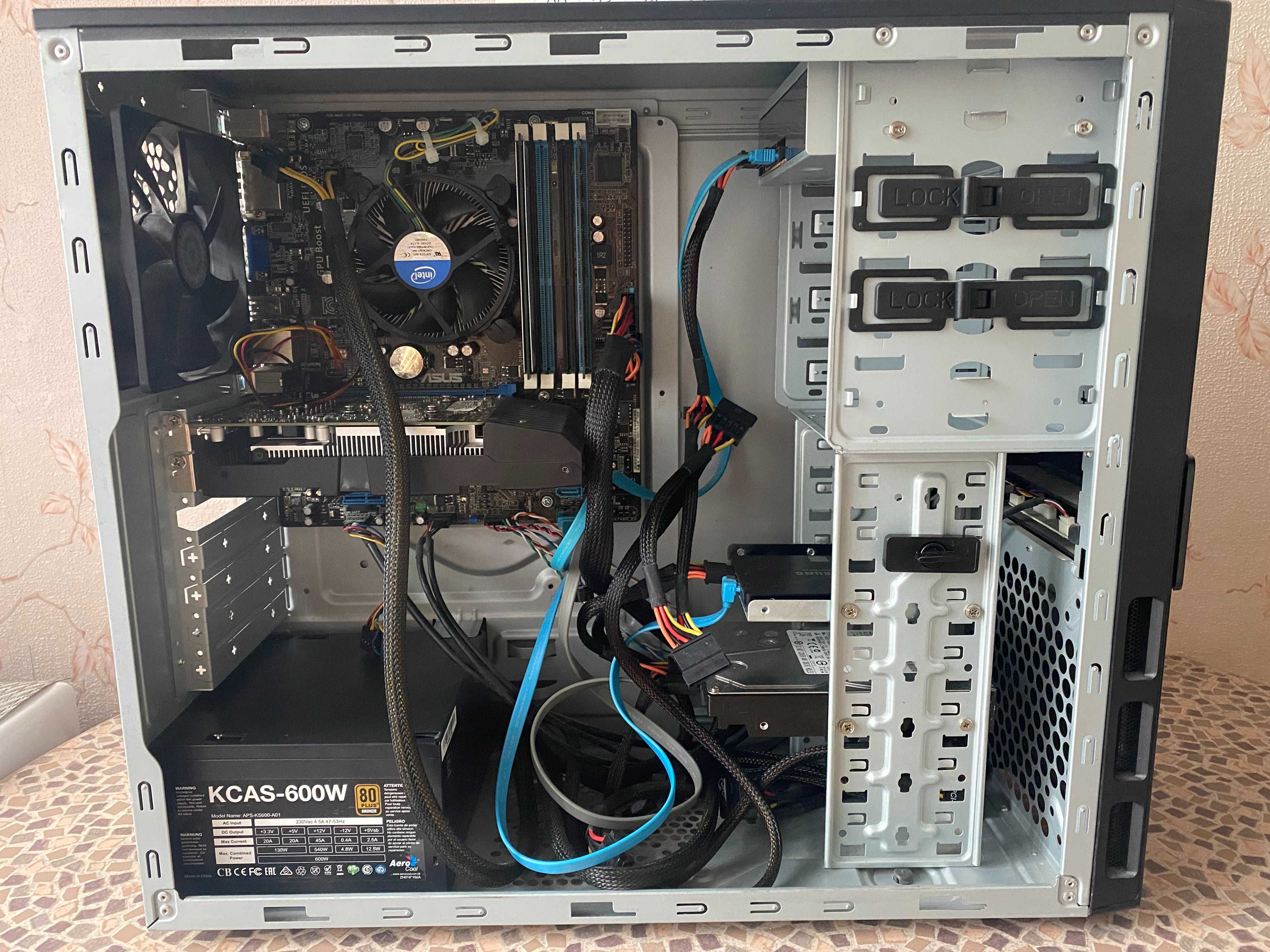 Игровой компьютер/i5-3330/Socket 1155/16Gb/SSD250GB/HDD1T/GTX1050Ti4GB