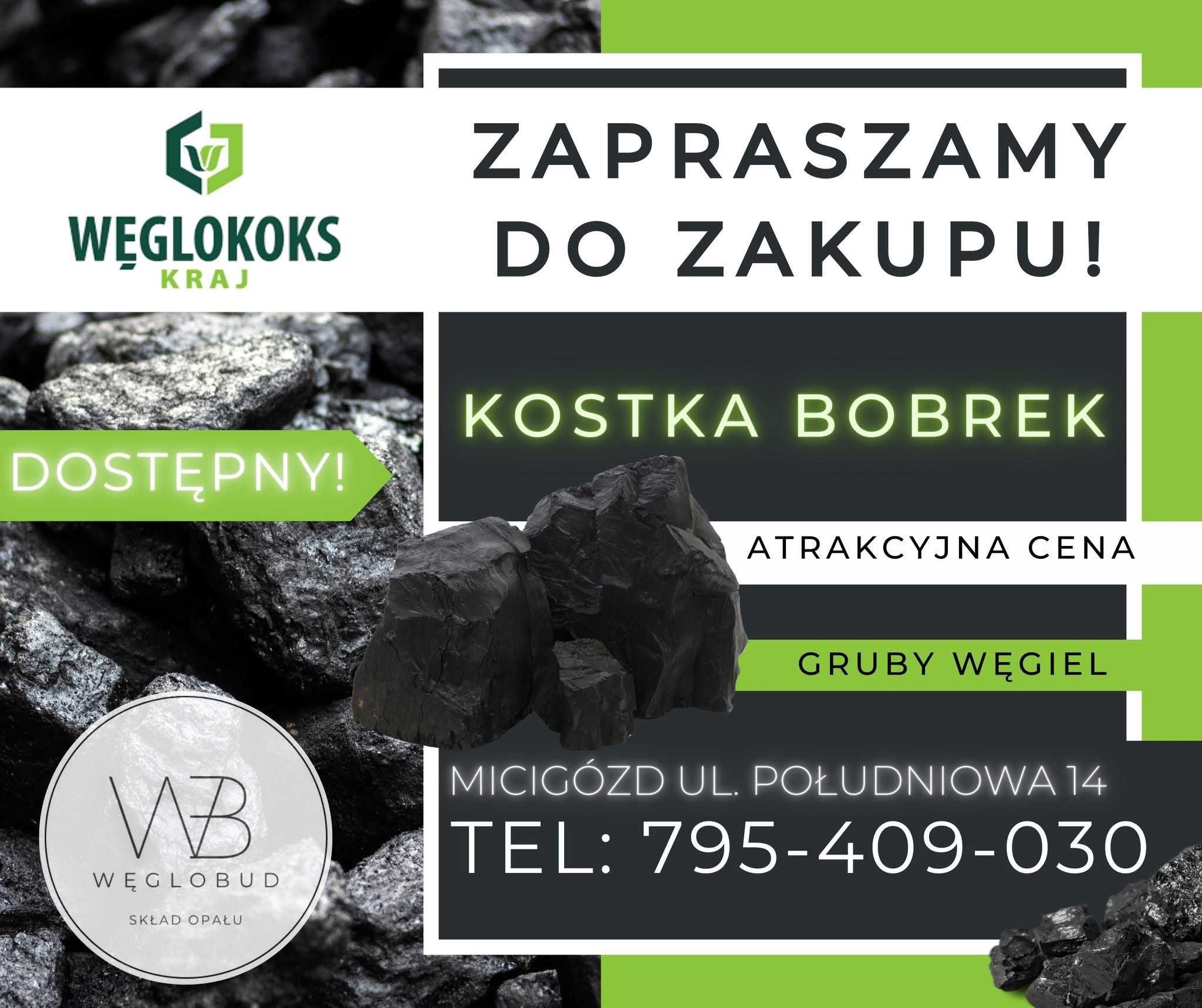 Węgiel Ekogroszek Dealer tylko HURT minimum 24 tony