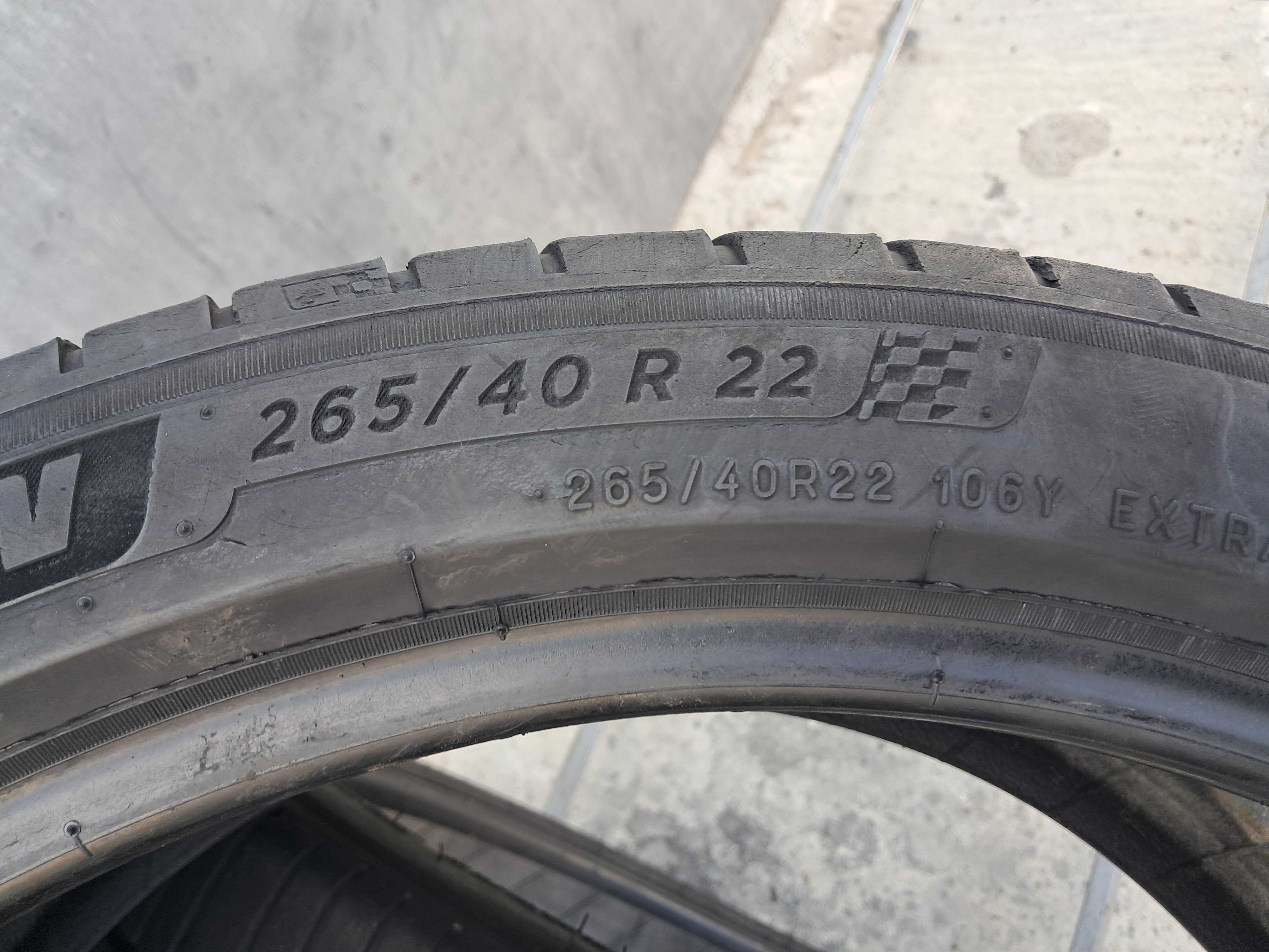 Резина літня, 265/40 R22 Michelin Pilot Sport 4 SUV (арт. 13385)