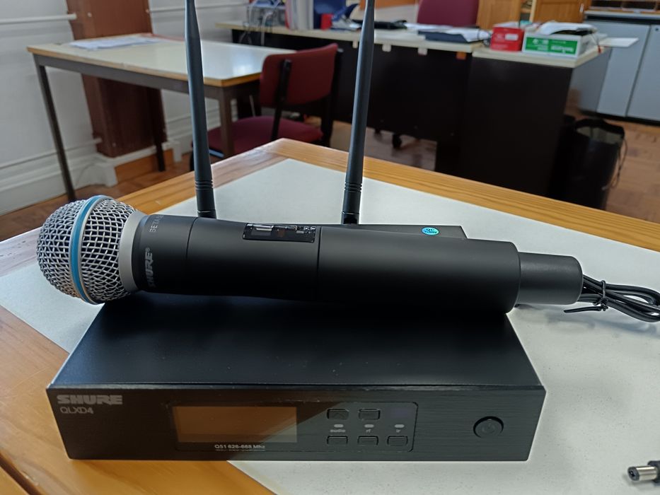 Microne sem fios SHURE