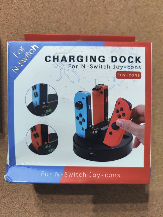Charging Dock Joy cons Switch + Case Switch 2
