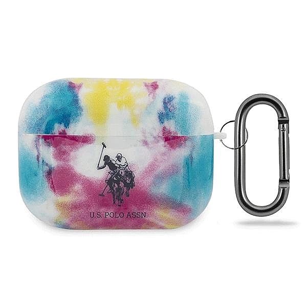 Etui U.S. Polo Assn. Tie & Dye Collection na AirPods Pro - wielokoloro