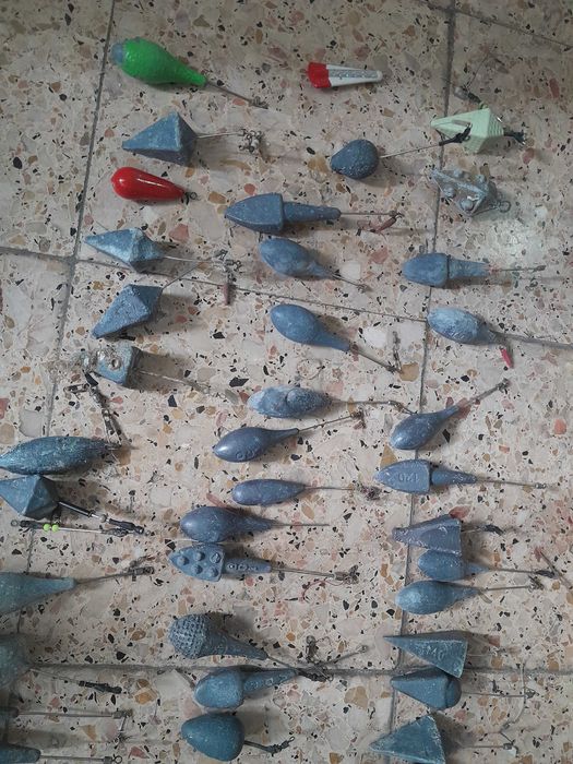 Chumbadas para a pesca em condições