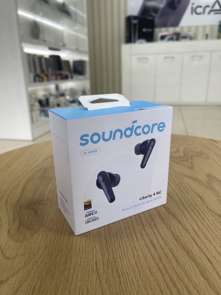 Навушники Anker SoundCore Liberty 4 NC Black (A3953G11)