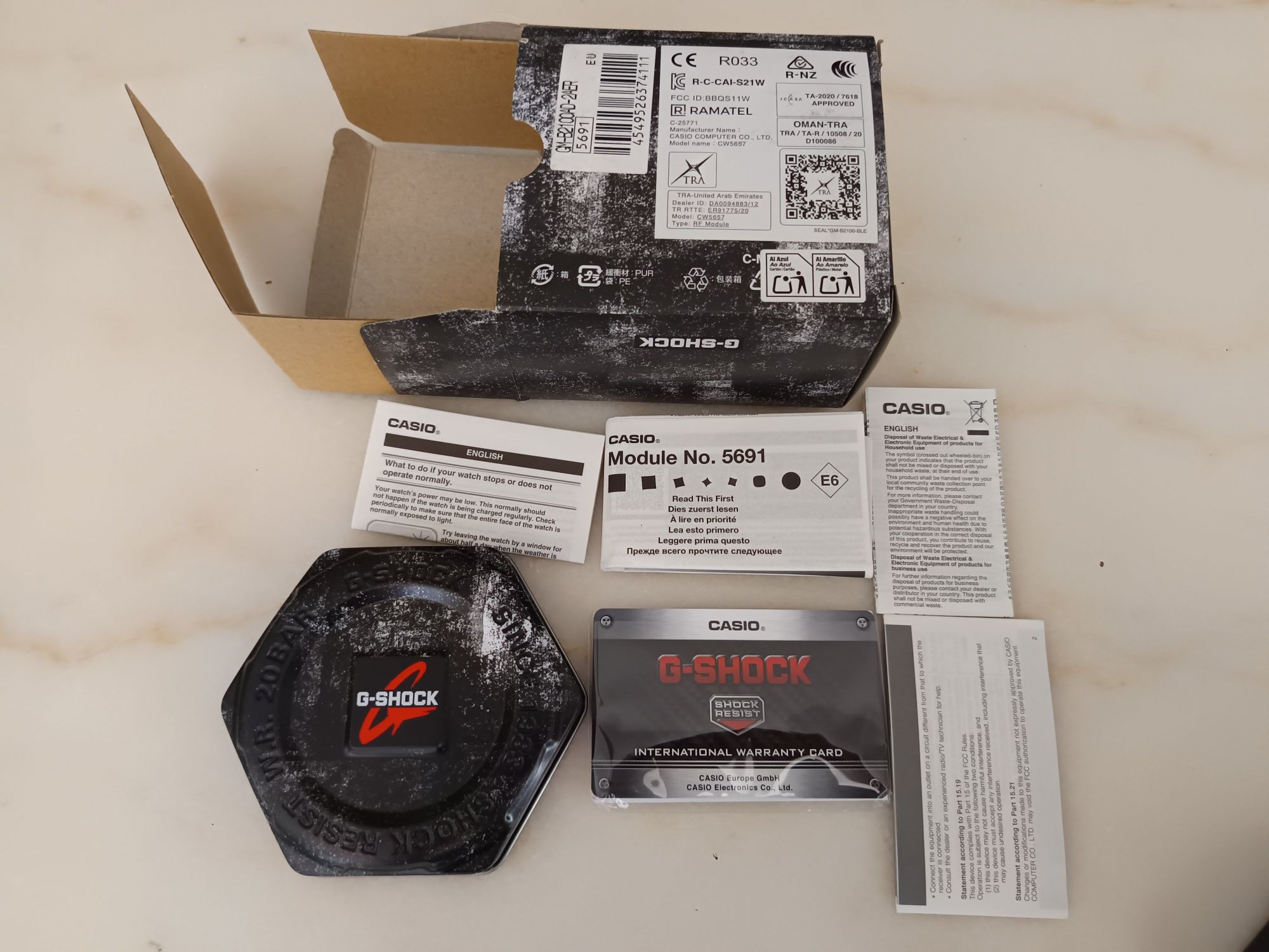 Casio G-Shock GM-B2100AD-2AER NOVO
