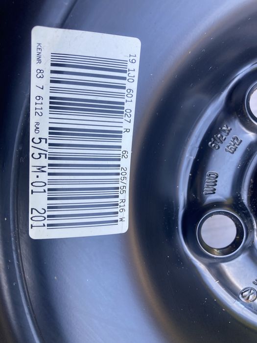 Felga koło volkswagen 5x100