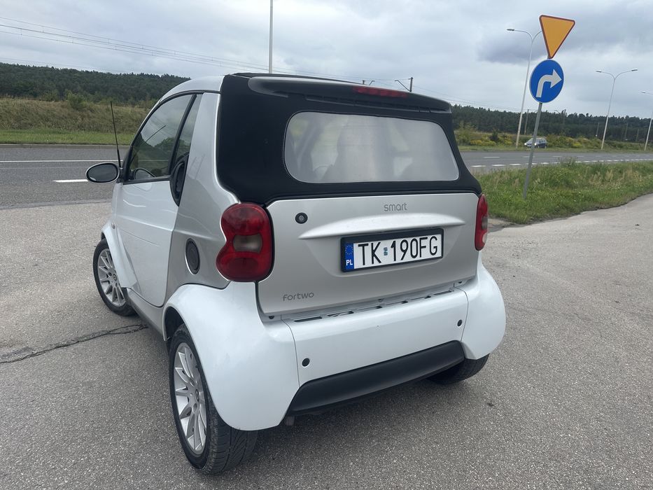 Smart cabrio stan bardzo dobry bez wkladu  alu klina chrom