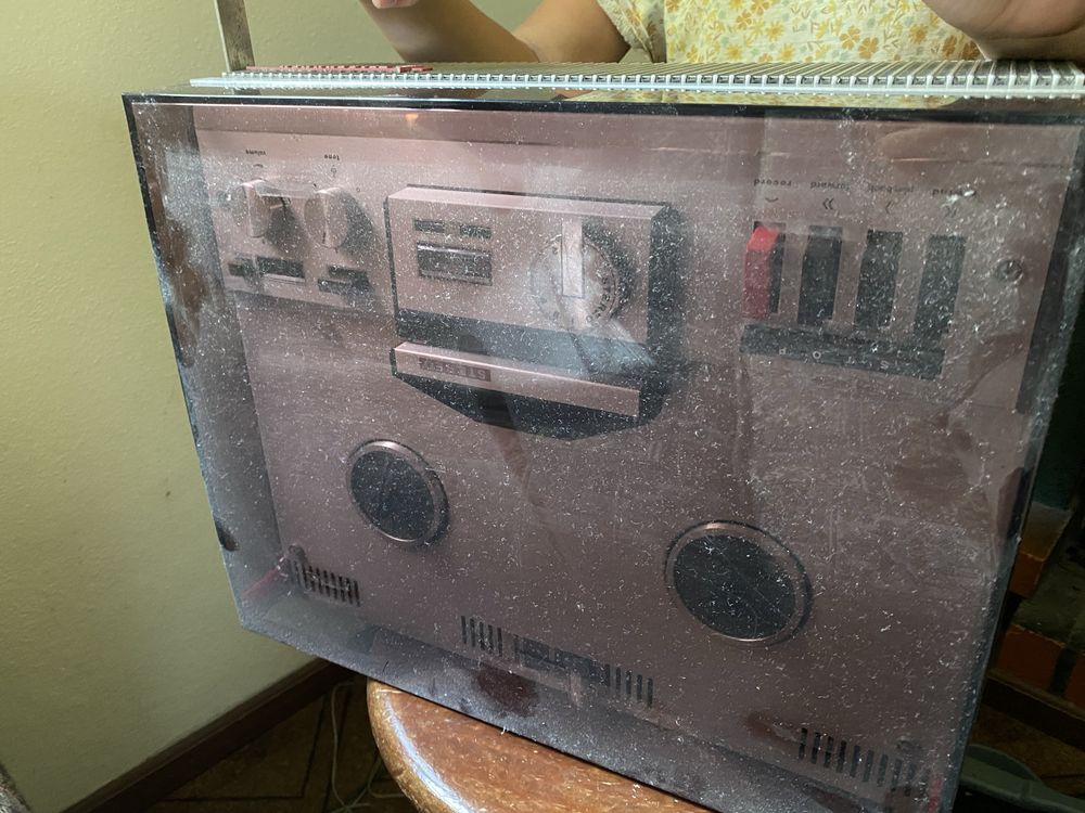 Radio leitor de bobines telefunken