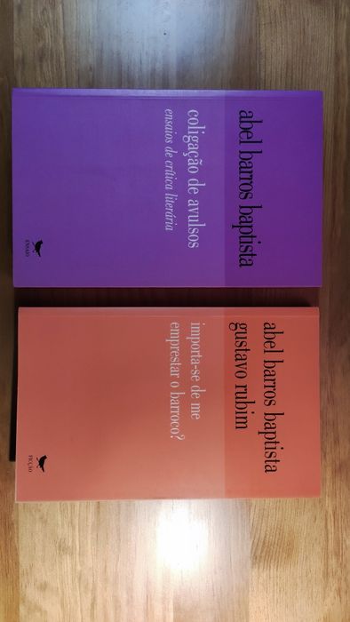 Livros Abel Barros Baptista - COTOVIA (NOVO)