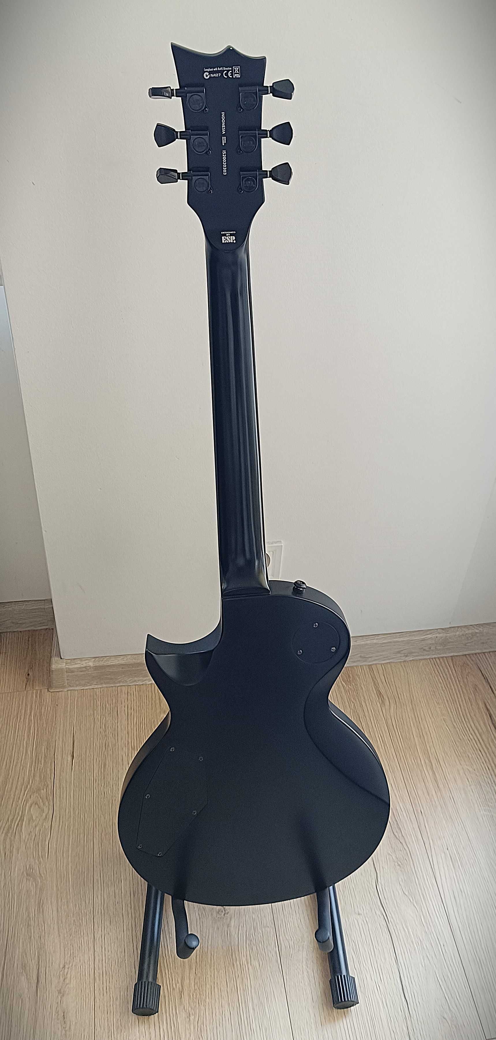 ESP LTD EC 256 Black Satin - Gitara elektryczna Les Paul