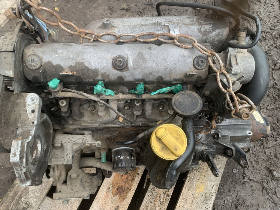 Продам двгун 1,9 дизель та мкпп  з Reno Clio 2001р