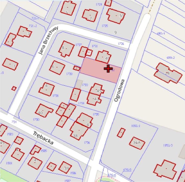 Działka na sprzedaż Szczebrzeszyn osiedle Trębacka
