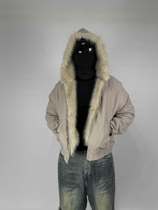 Аляска Bomber Jacket куртка бомбер курточка на капюшоні хутро зіпка