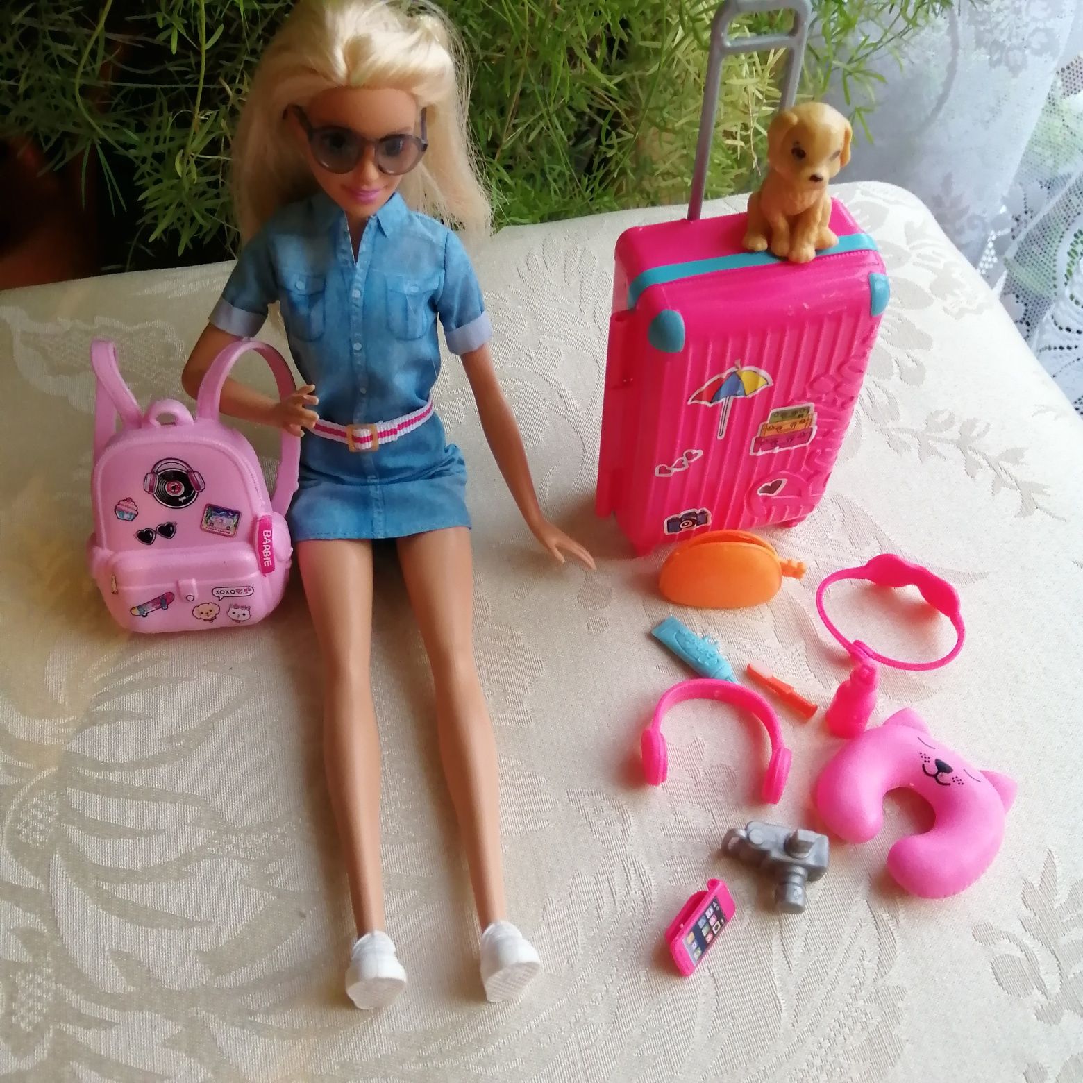 Barbie w podróży jak nowa Mattel