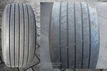Komplet opon - 2 x 385/55 R22.5 Dunlop SP247