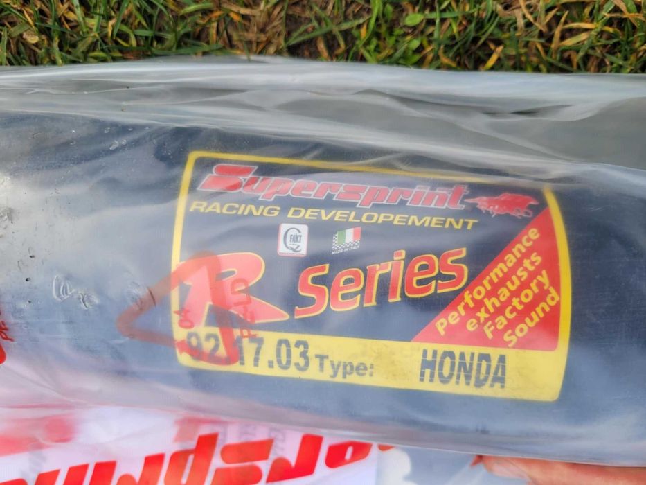 Oryginalny sportowy Tłumik Supersprint Honda Civic V-TEC 1997 1.8 VTI