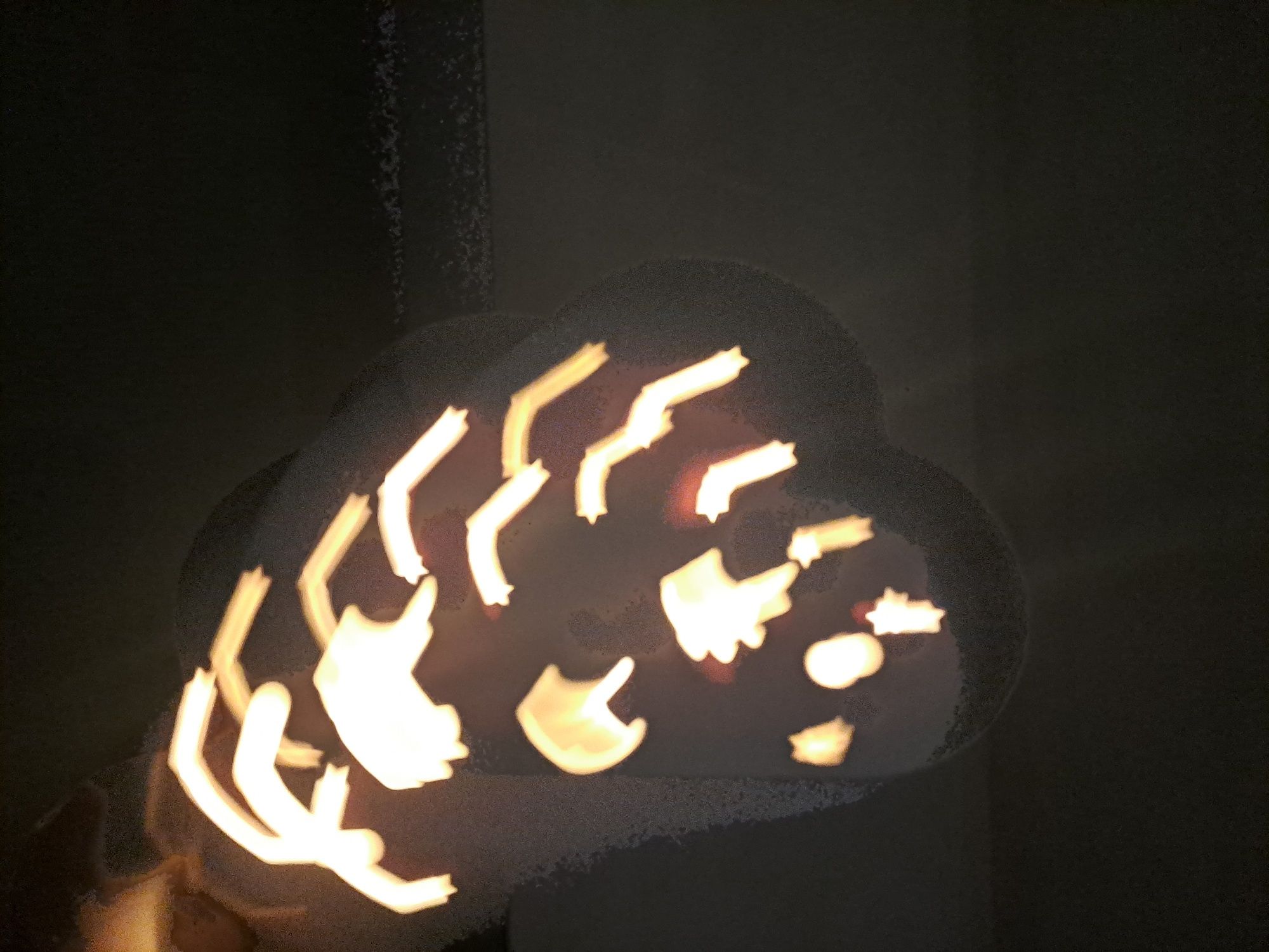 Jak nowa lampka Led chmurka biała słodka do snu