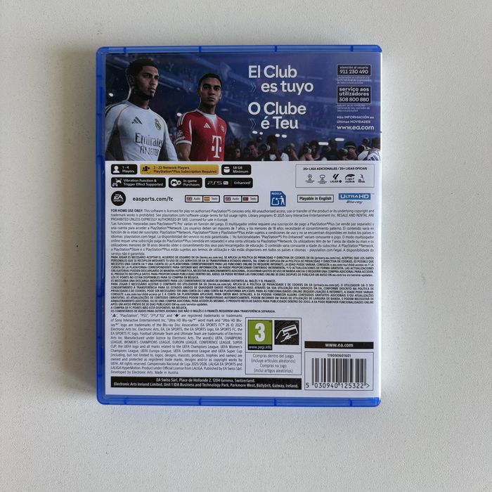 EA FC 26 PS5 como novo