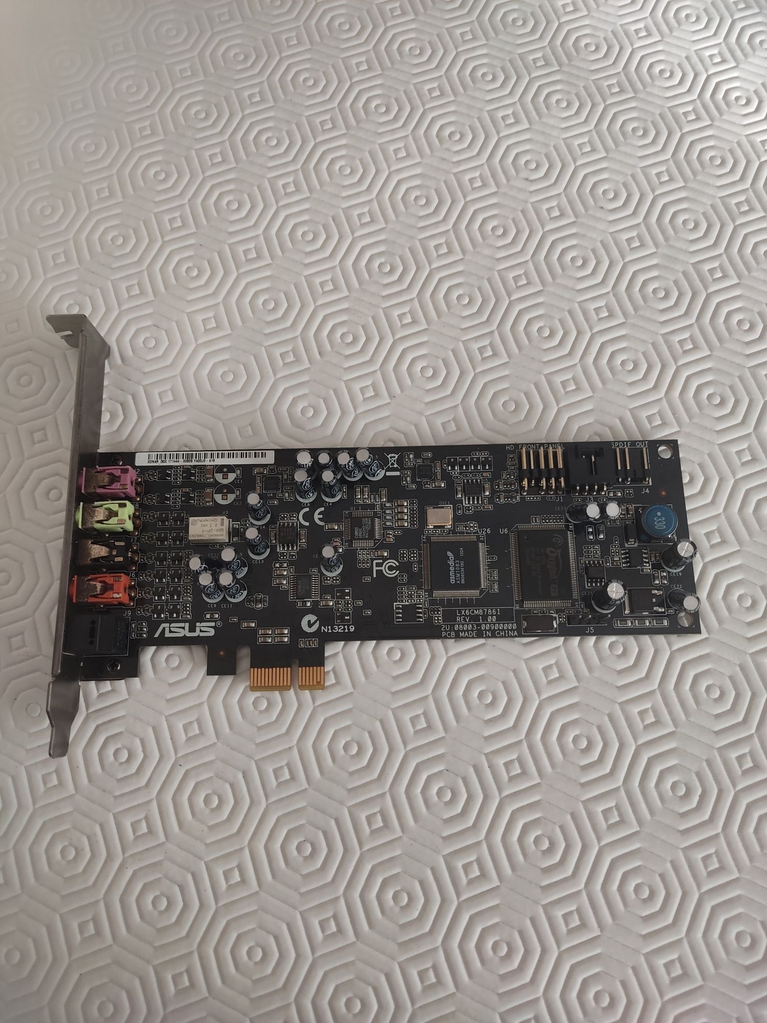 Placa Som ASUS Xonar PCIe